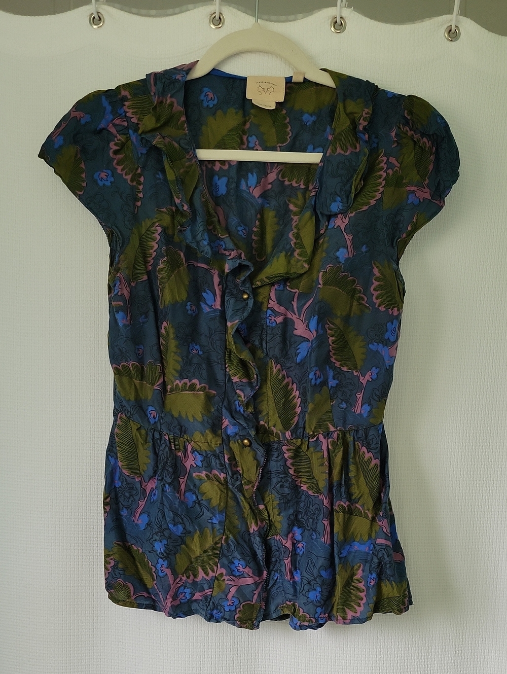 Anthropologie Silk Blouse